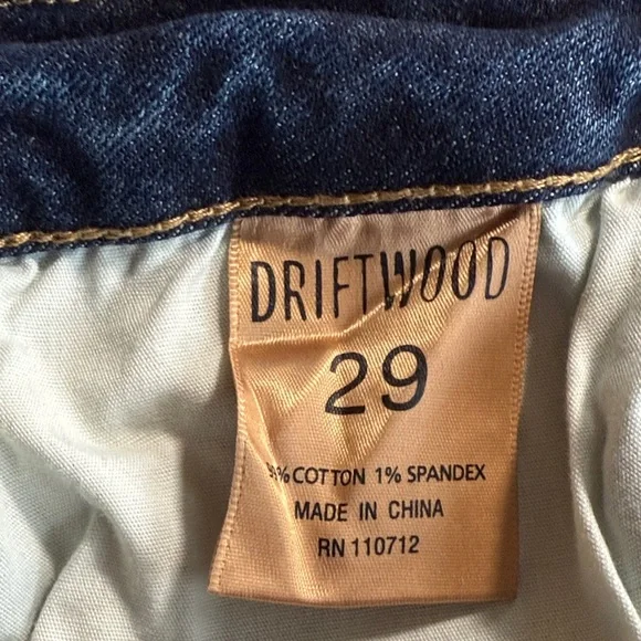 DRIFTWOOD Giselle Classic Fit Blue Jeans - Picture 6 of 7
